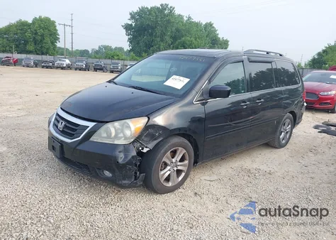 2010 Honda Odyssey Touring from USA, damaged, VIN 5FNRL3H91AB044045